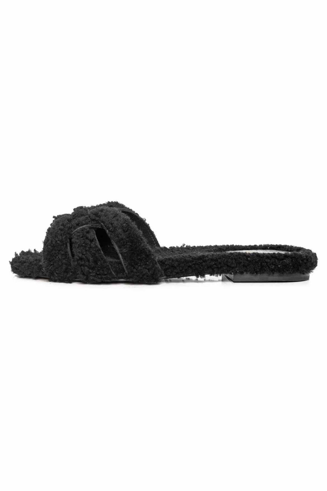 Saint Laurent Size 36 Shearling Flat Slip On