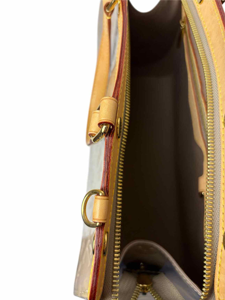 Louis Vuitton  Brea MM Galet Patent Monogram Purse
