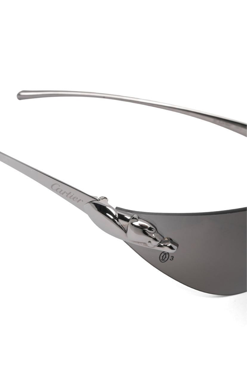 Cartier 110 Panthere Rimless Sunglasses