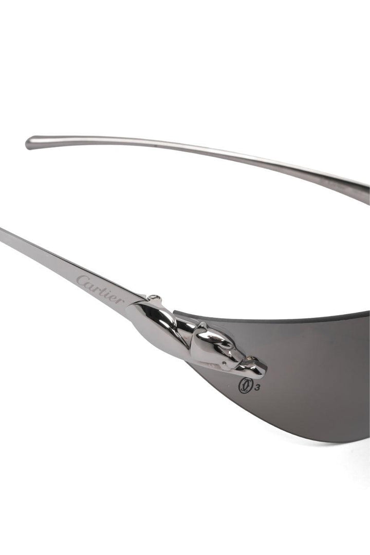 Cartier 110 Panthere Rimless Sunglasses