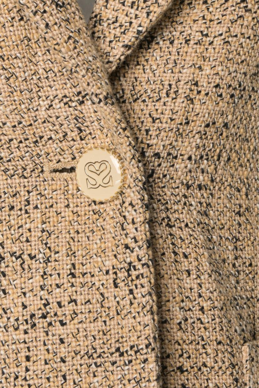 Sandro Size 34 Single Breasted Blazer