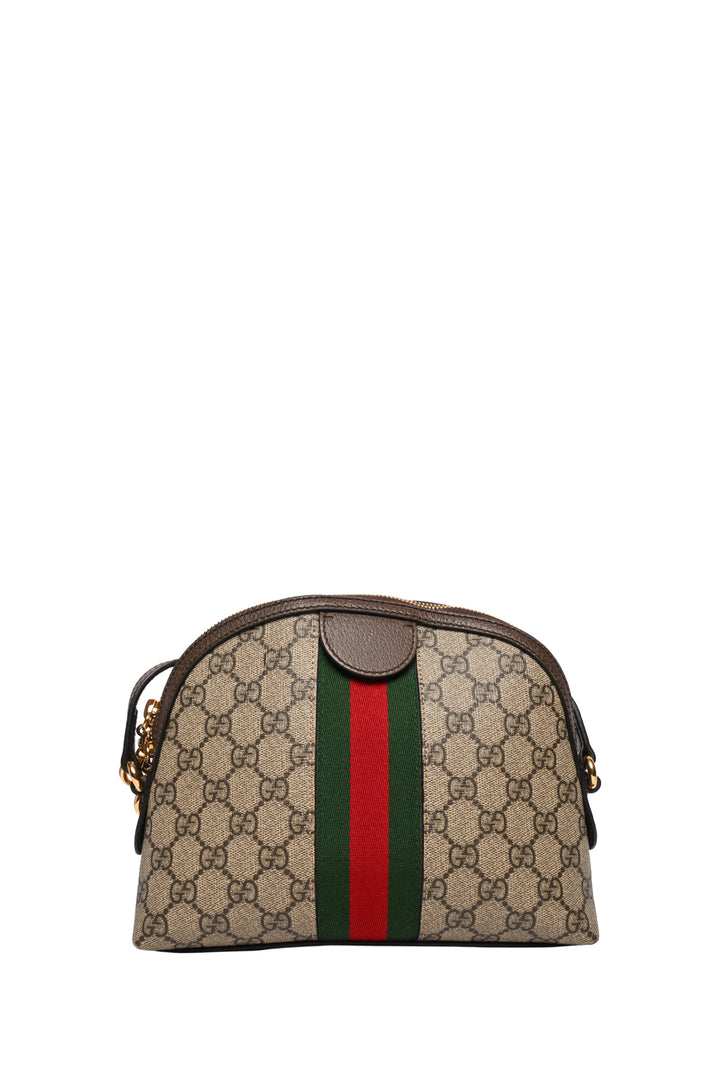 Gucci Small GG Supreme Ophidia Dome Small Crossbody