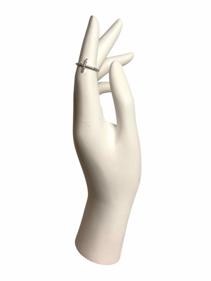 Effy Size 7 Diamond Cross  Ring