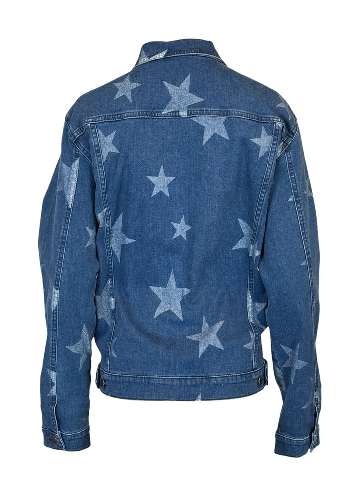Stella Mccartney Size XS/S Stars Denim Jacket