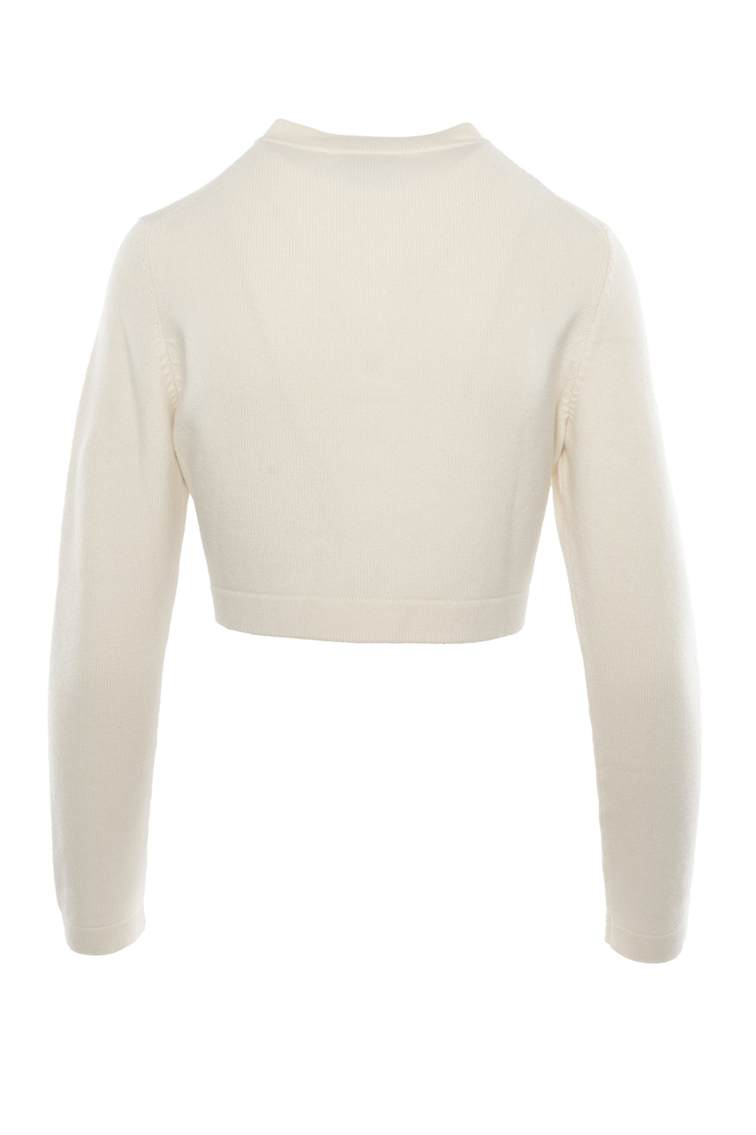 Chanel Size 36 2022 Lucky Charms Cropped Cashmere Cardigan