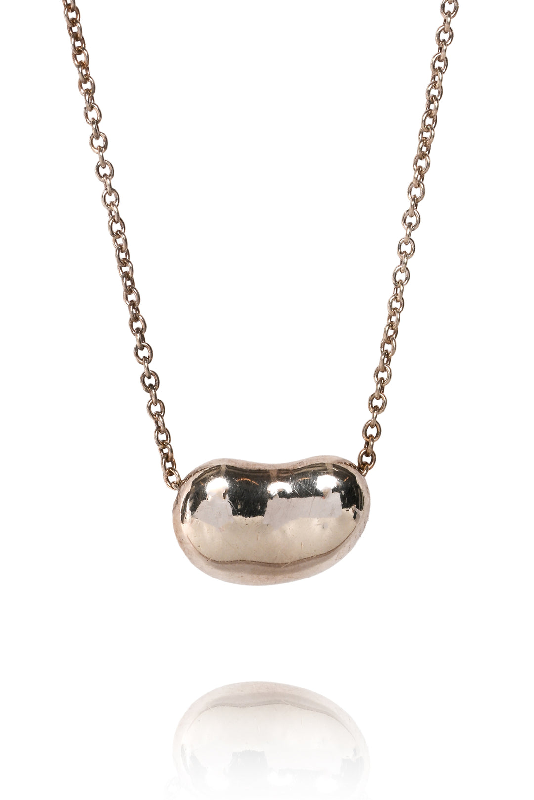 Tiffany & Co x Elsa Peretti Bean Design Pendant Necklace
