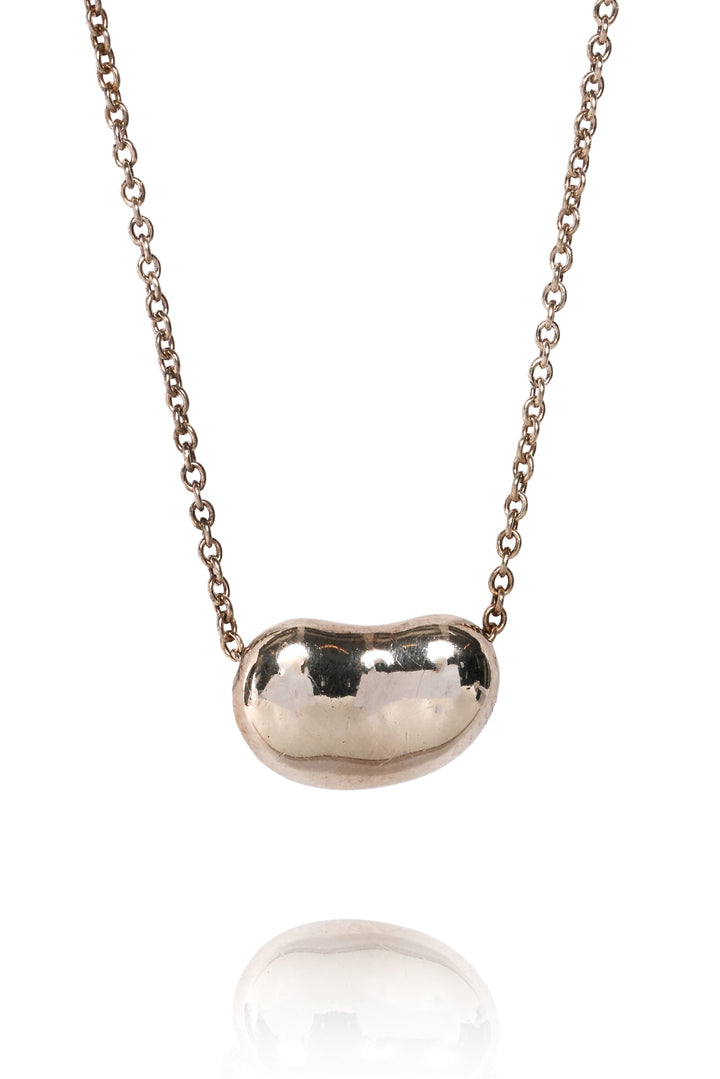 Tiffany & Co x Elsa Peretti Bean Design Pendant Necklace