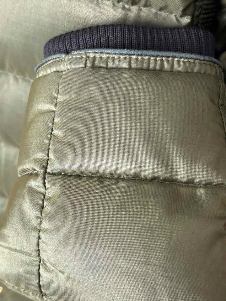 Burberry London Size 8 Quilted Poly Down Filled Coat