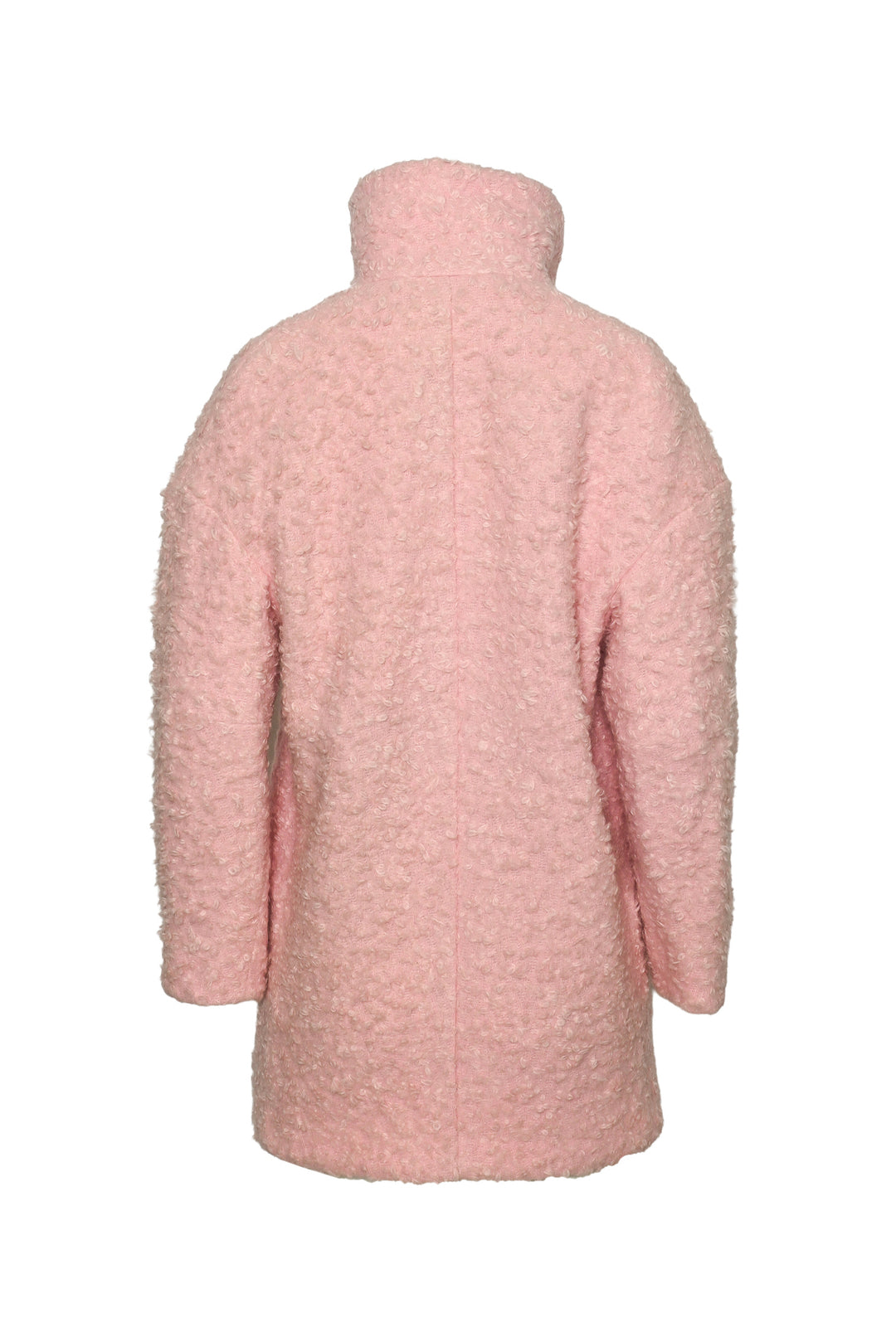 Just Cavalli Size 38 Boucle Wool-Blend Coat