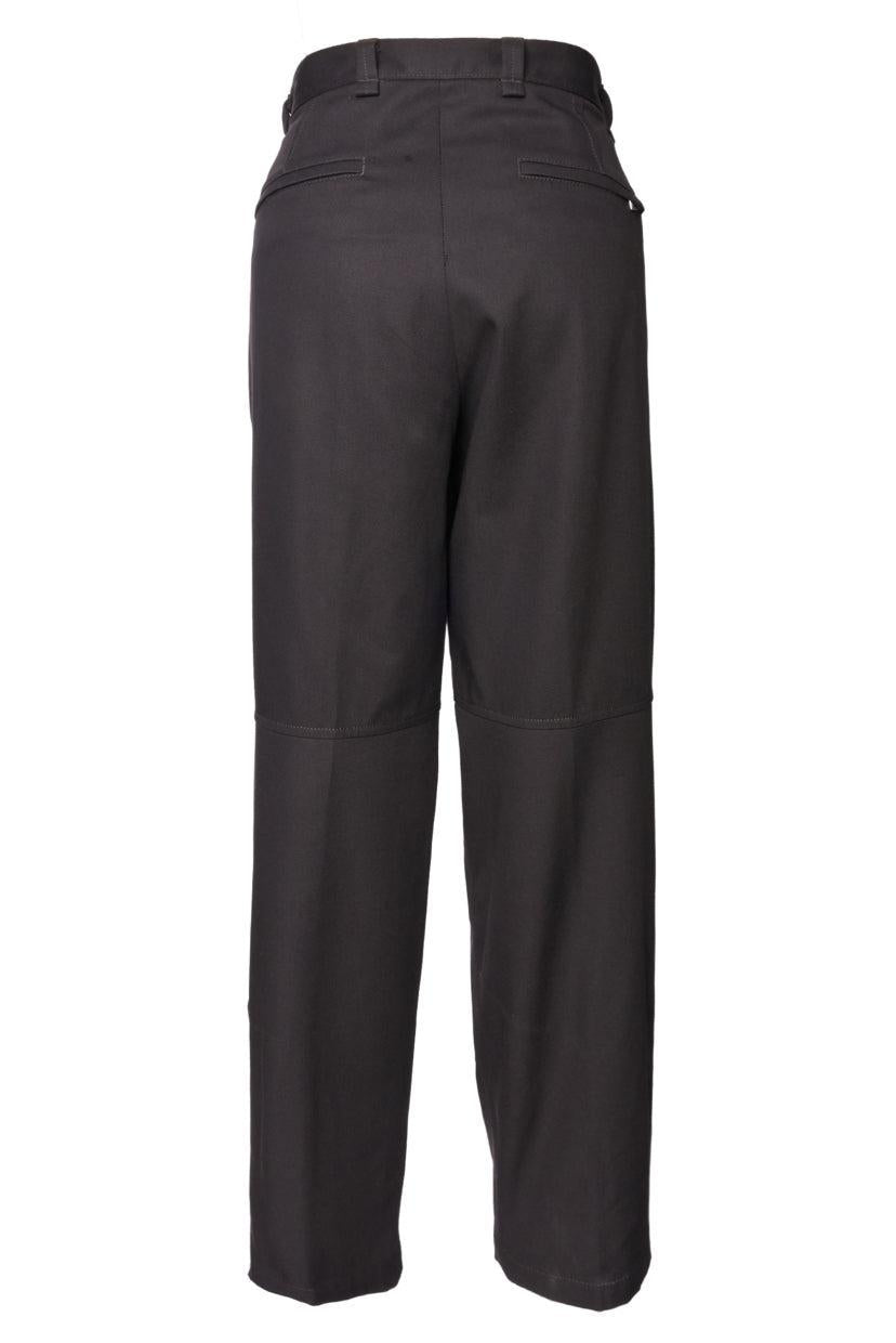 Lanvin Size 48 Men's Tapered Ankle Zip Pants