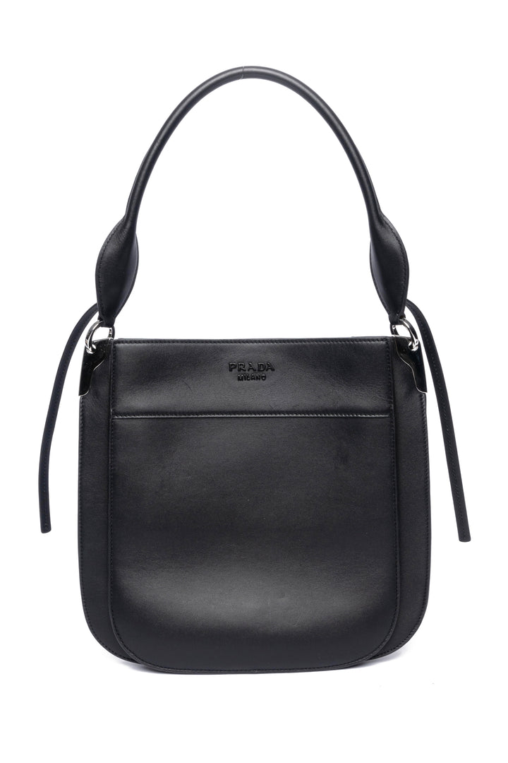 Prada City Calf Leather Margit Shoulder Bag