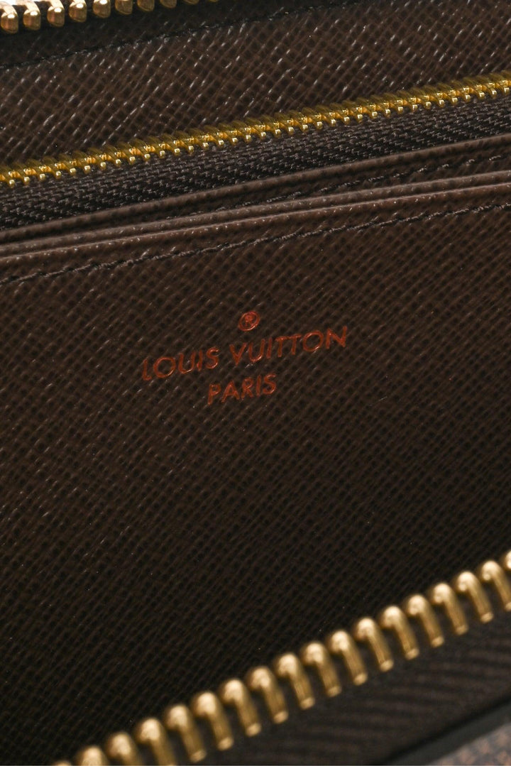 Louis Vuitton 2021 Damier Ebene Zippy Wallet