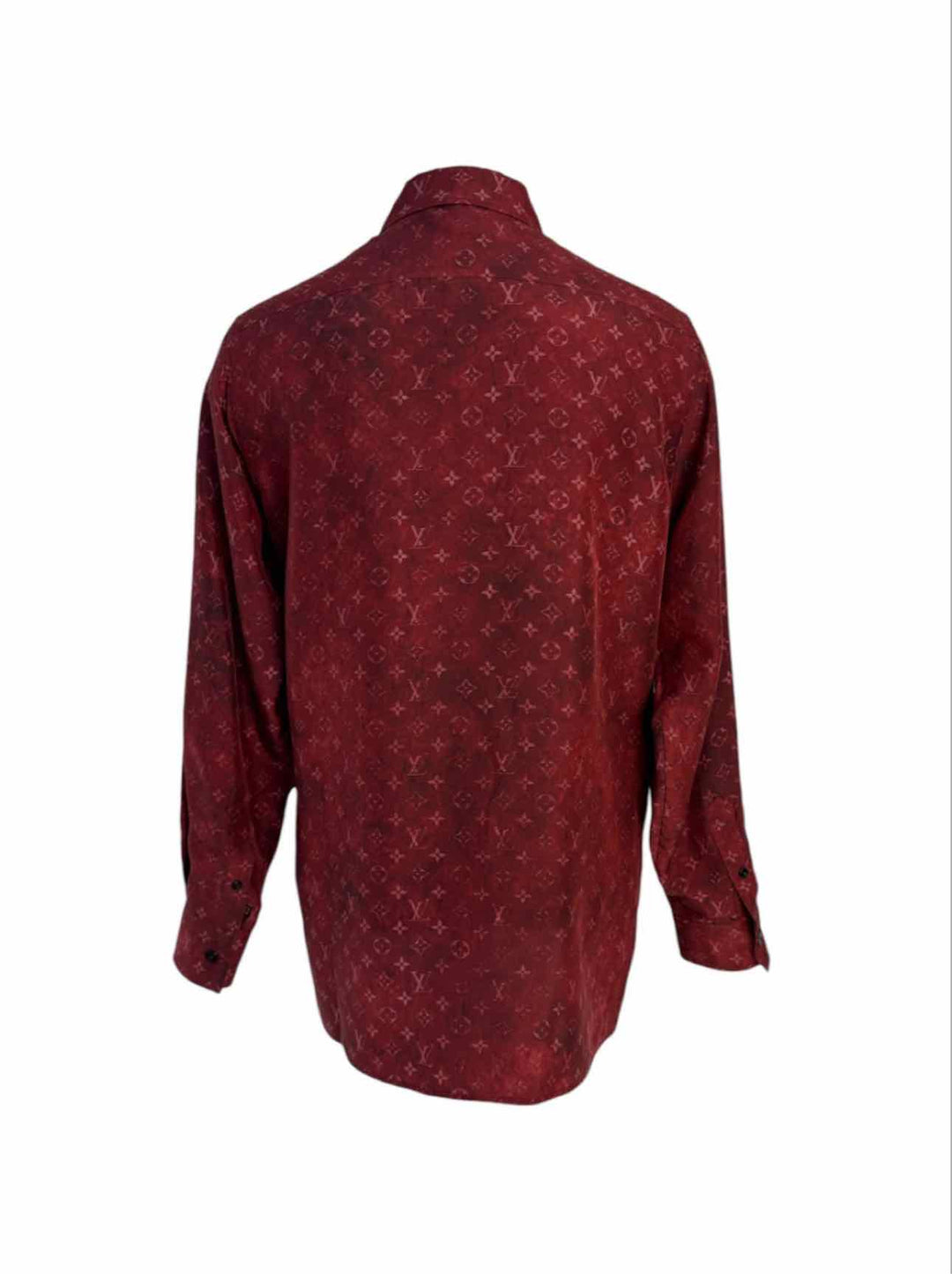Louis Vuitton Size 32 Mahina Print Silk Blouse