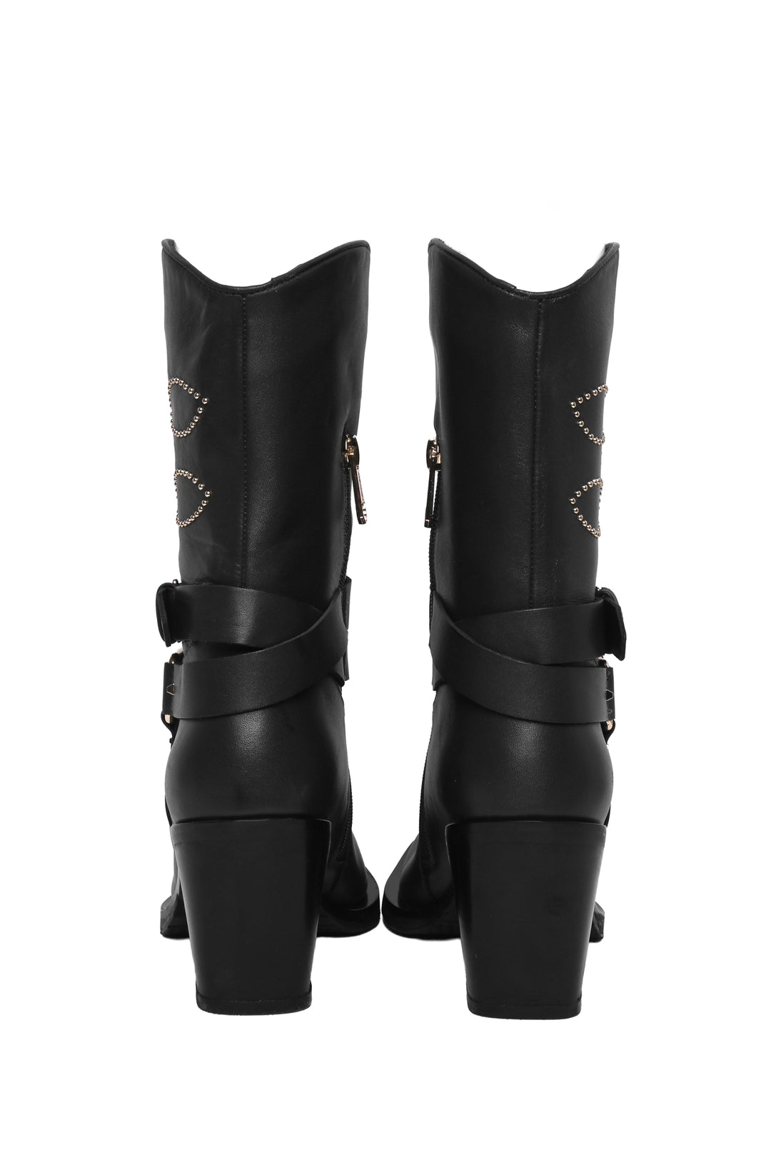 Marccain Size 39 Leather Western Boots