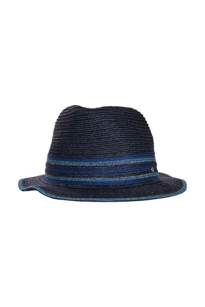Hermes Size XL Striped Detail Hemp Claudio Hat