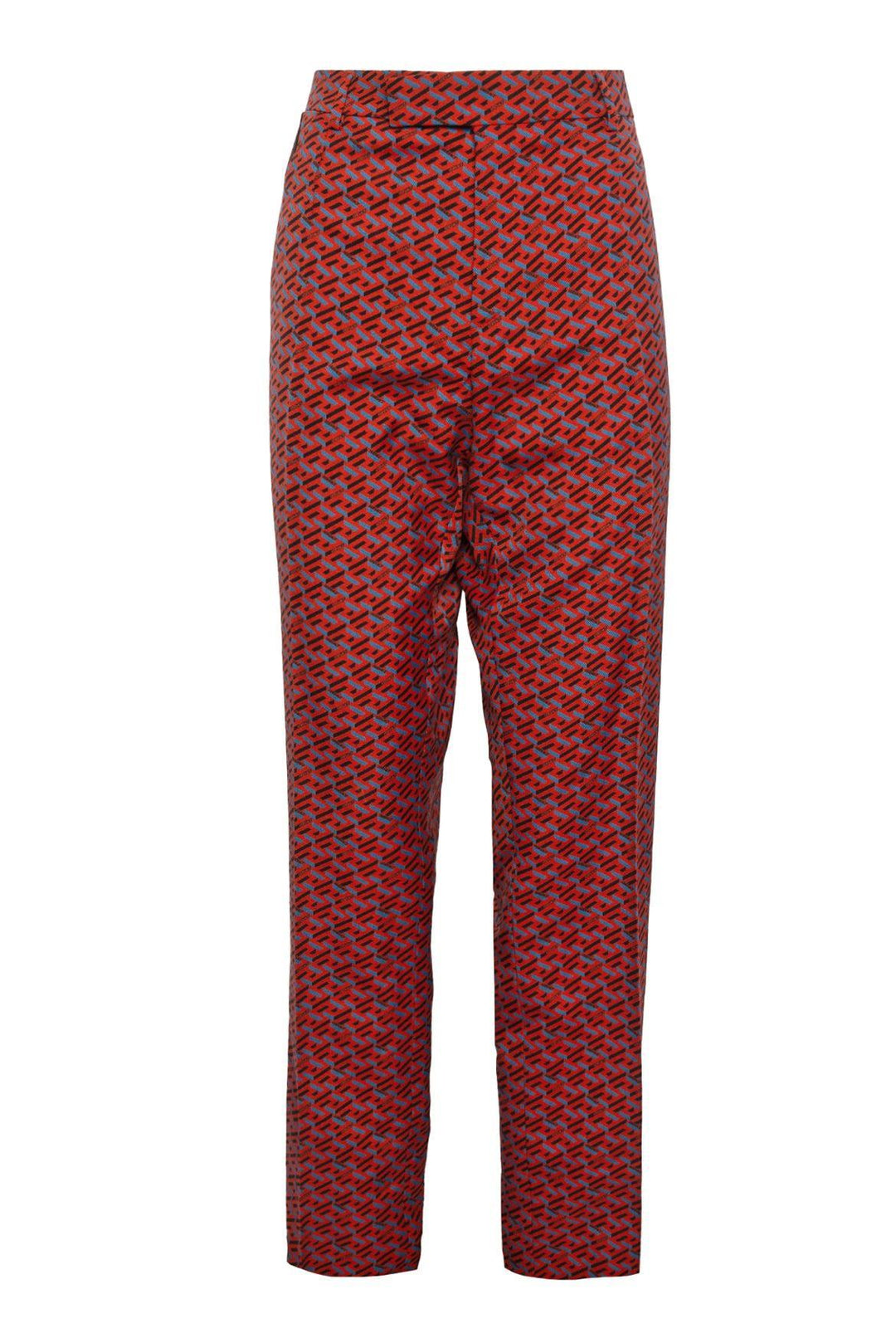 Versace Size 46 La Greca Geometric Men's Pants
