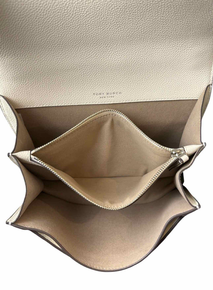 Tory Burch T Monogram Pebbled Leather Purse