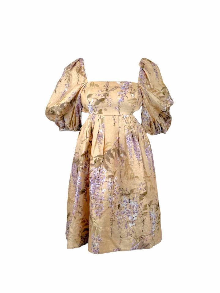 Zimmermann Rosa Cut Out Mini Dress