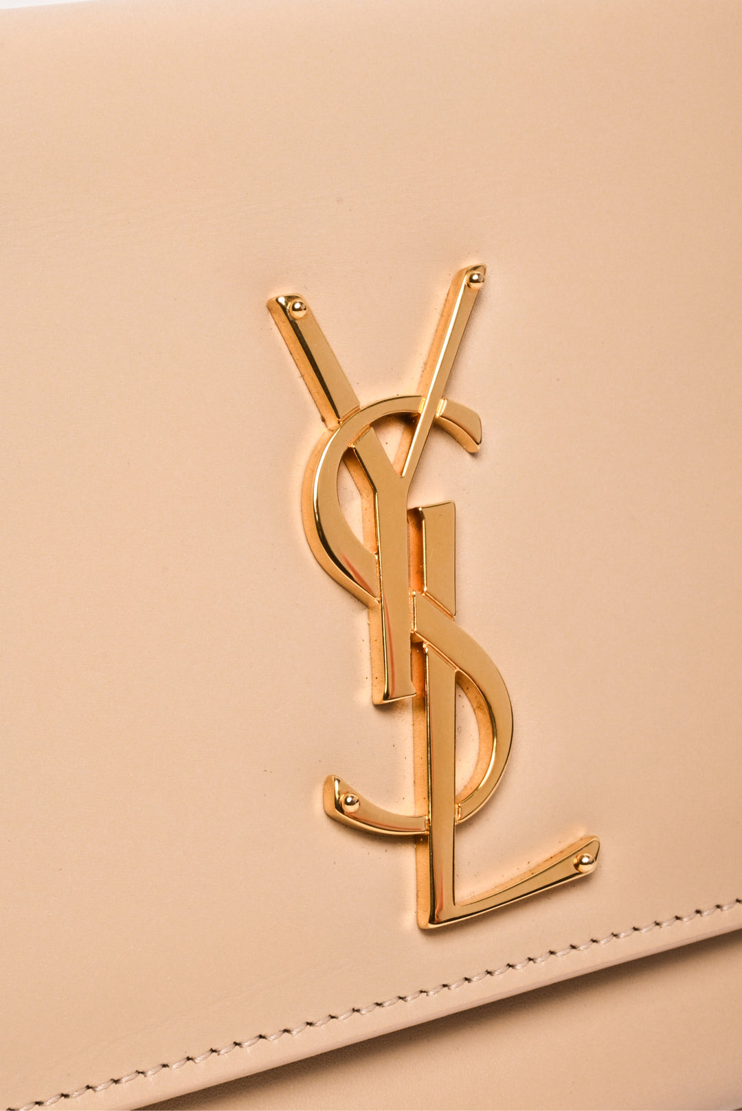 Saint Laurent Leather Kate Clutch
