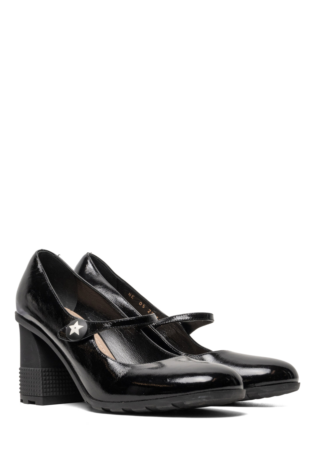 Christian Dior Size 38.5 Patent Leather Mary Jane Pumps