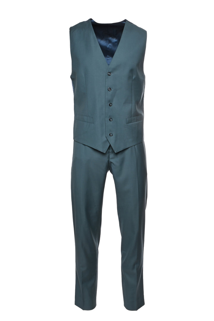 Dolce & Gabbana Size 40 Men's Wool Three-Piece Suit