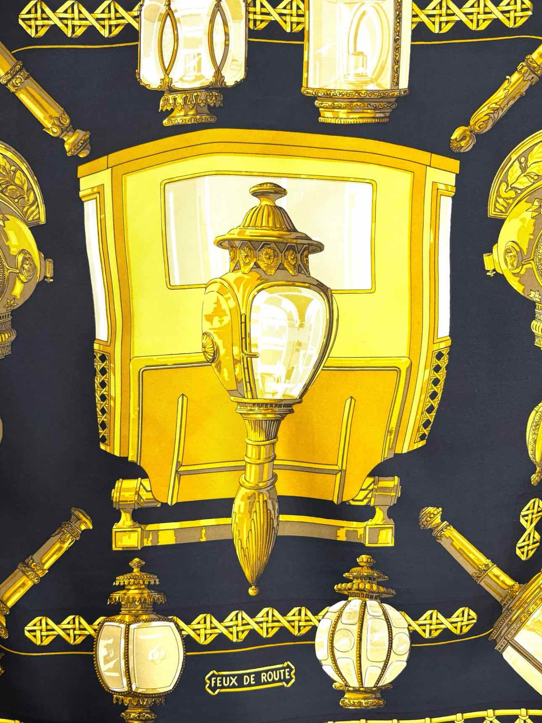 Hermes Feux De Route Scarf