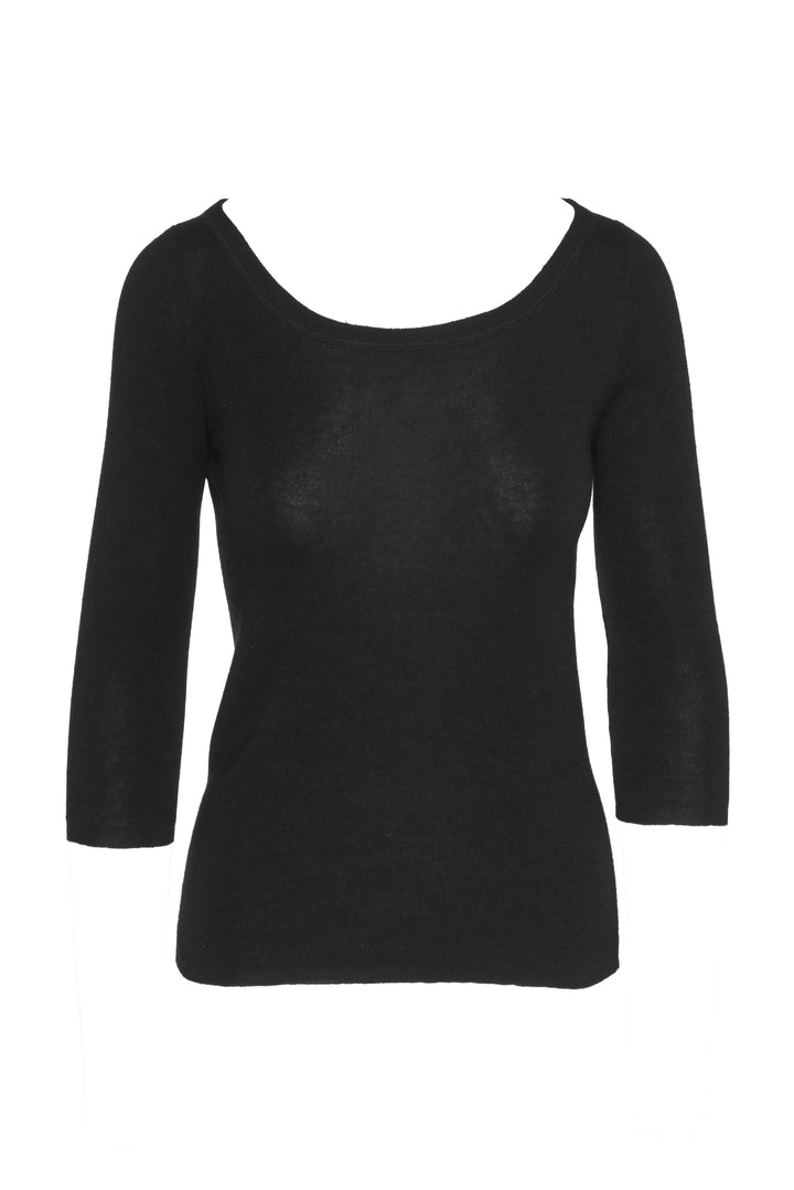 Prada Size 42 3/4 Sleeve Top