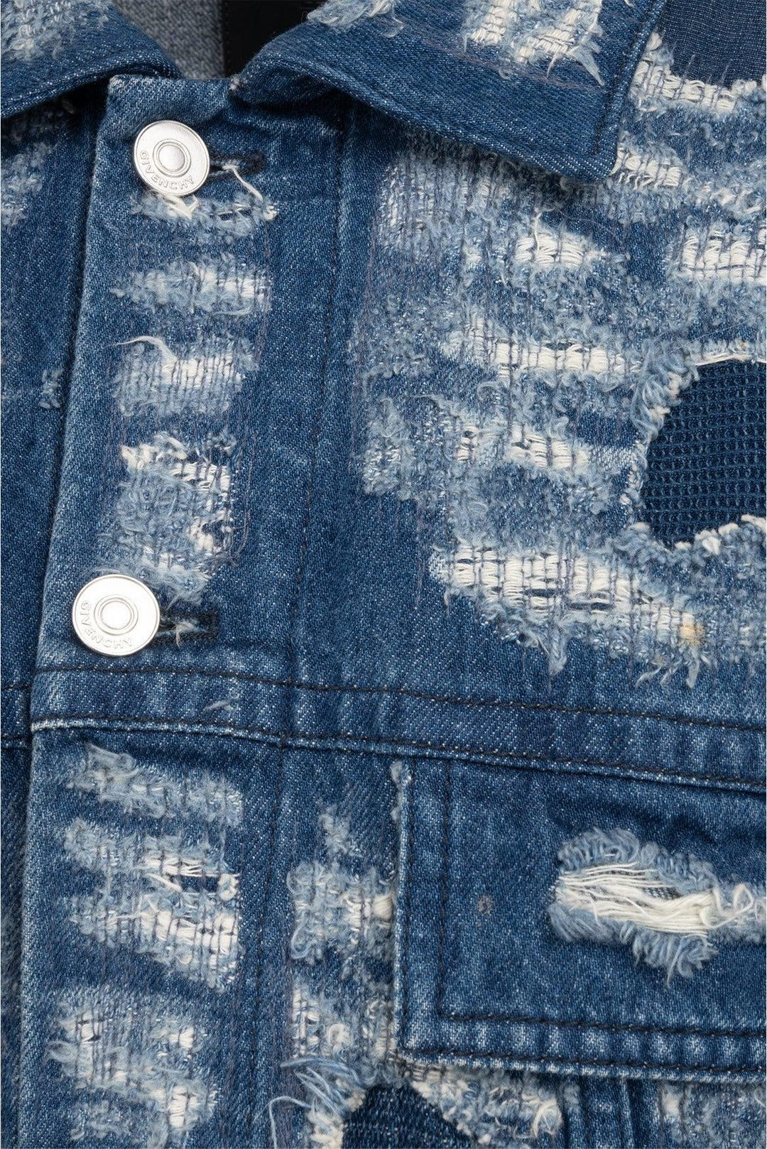 Givenchy Size M Men's Classic Rivet Denim Jacket