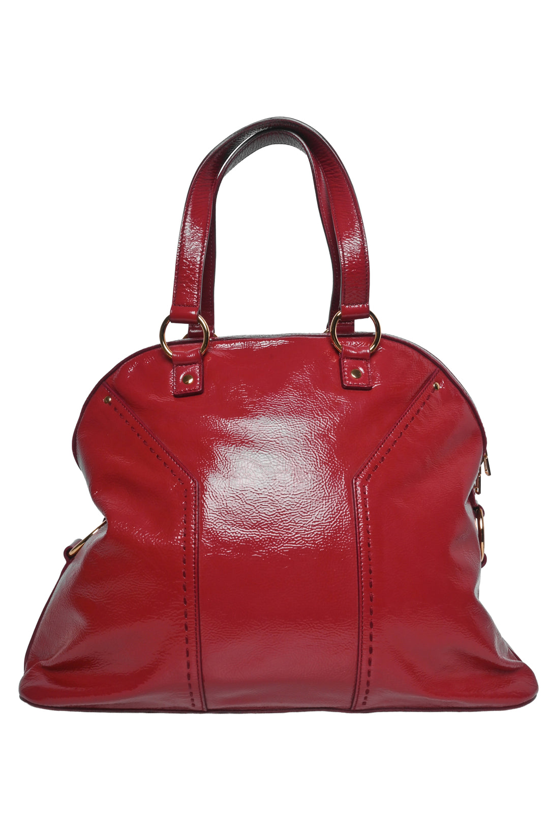 Saint Laurent Oversized Patent Muse Bag