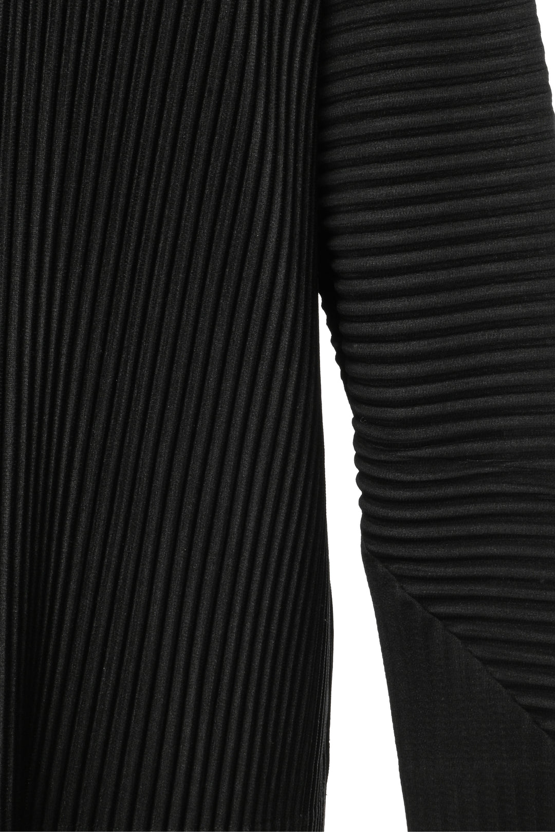 Issey Miyake Size M Men's Mock Neck Long Sleeve Pleated Top