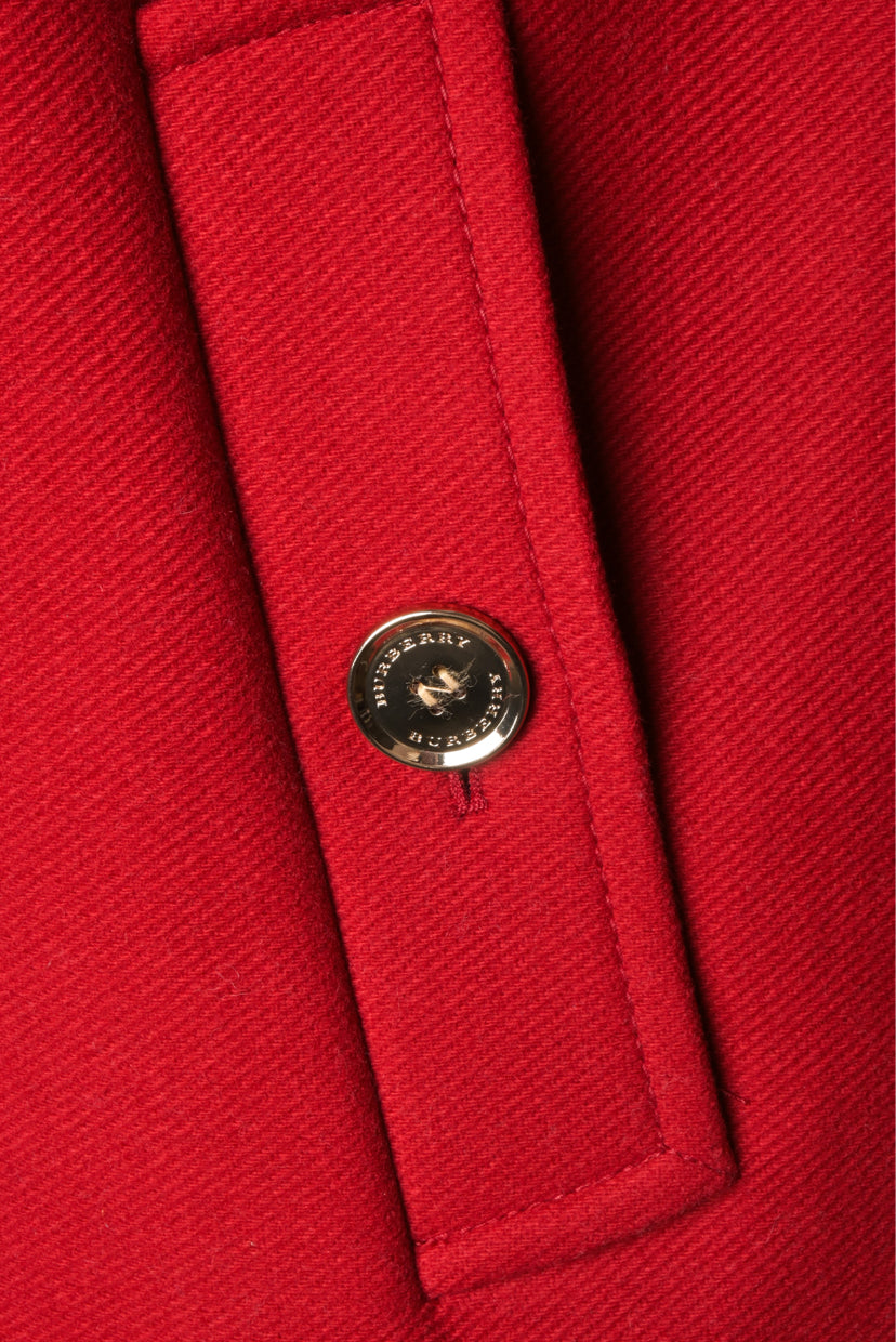 Burberry Size 0 Wool Coat