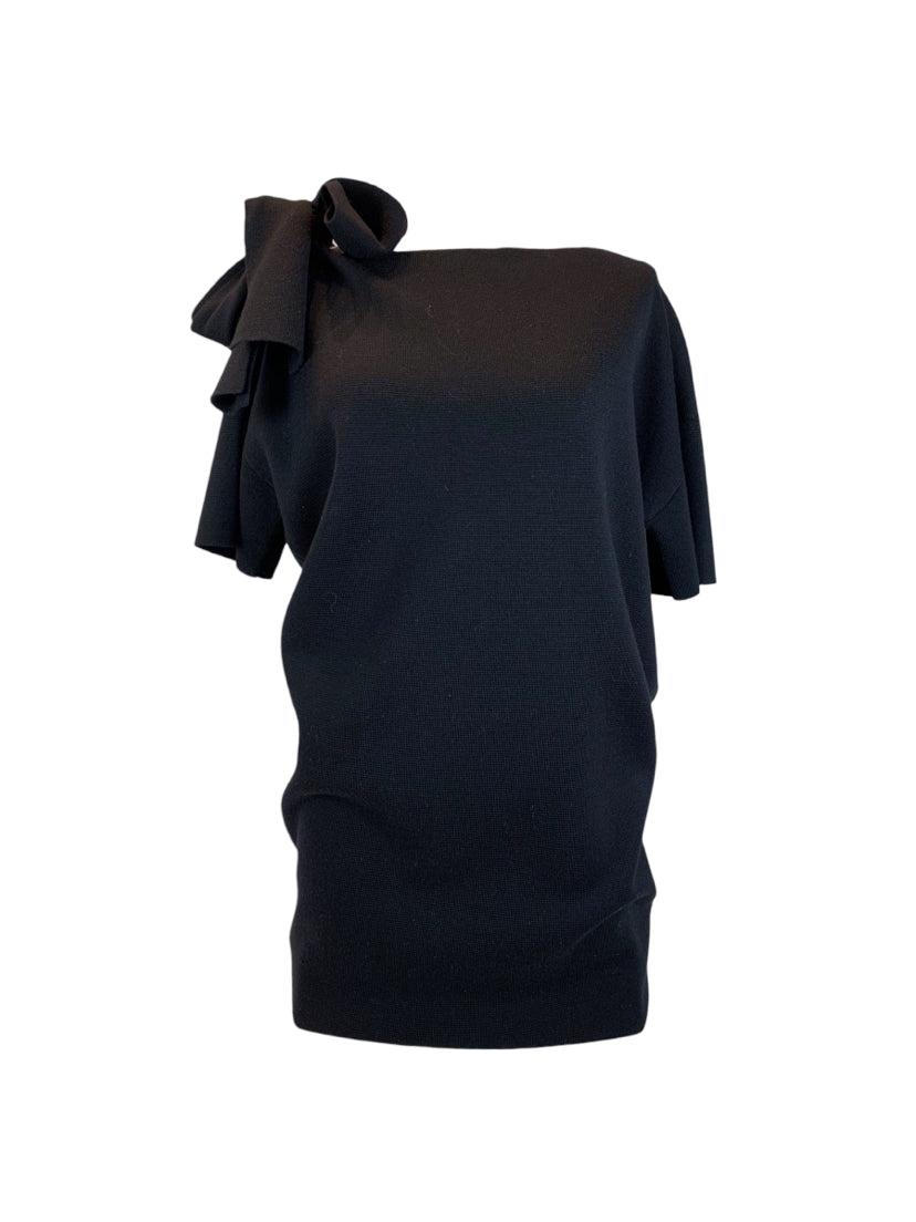 Miu Miu Size 40 Bow Accent Knit Dress