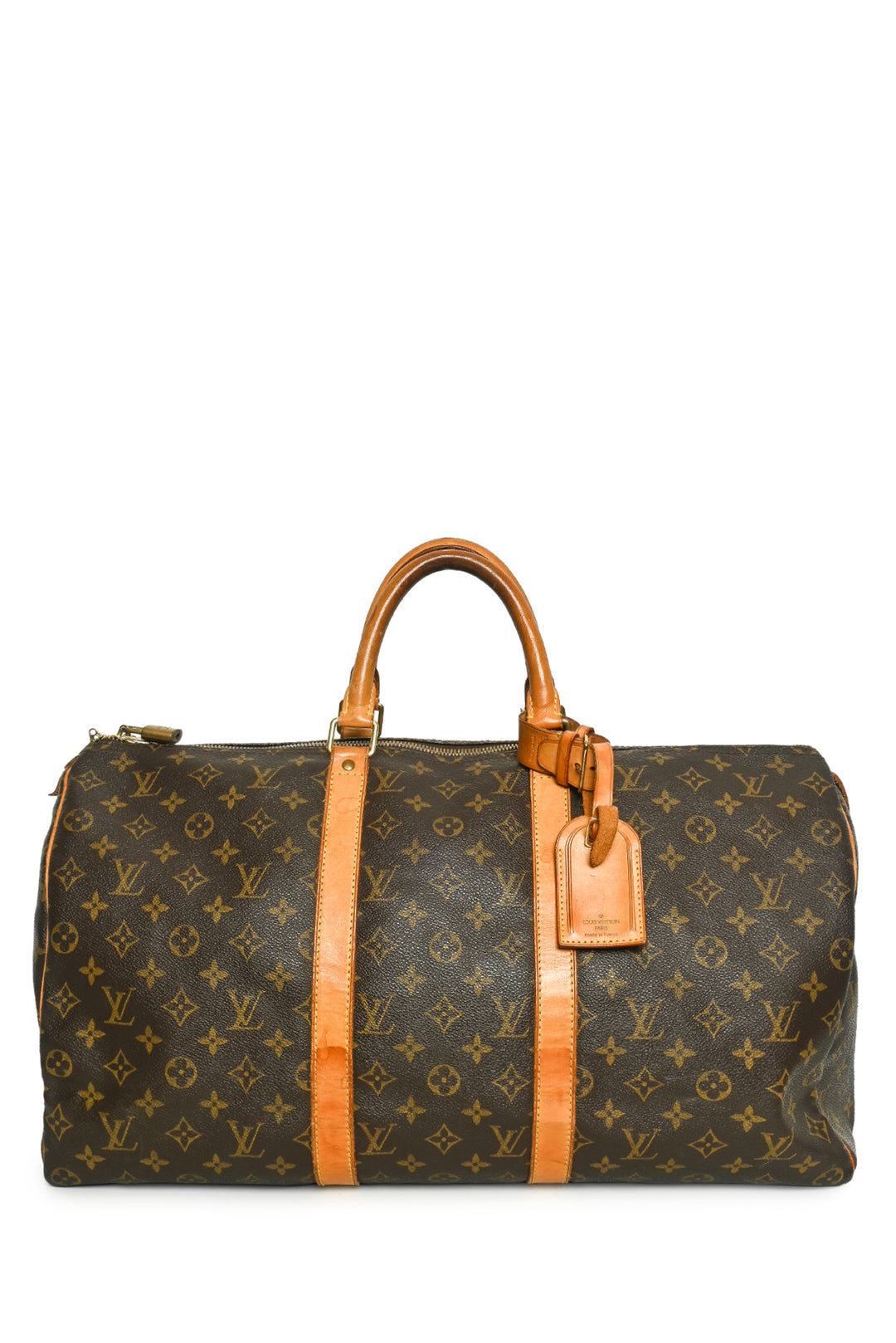 Louis Vuitton Monogram Canvas Keepall 50 Duffle Bag