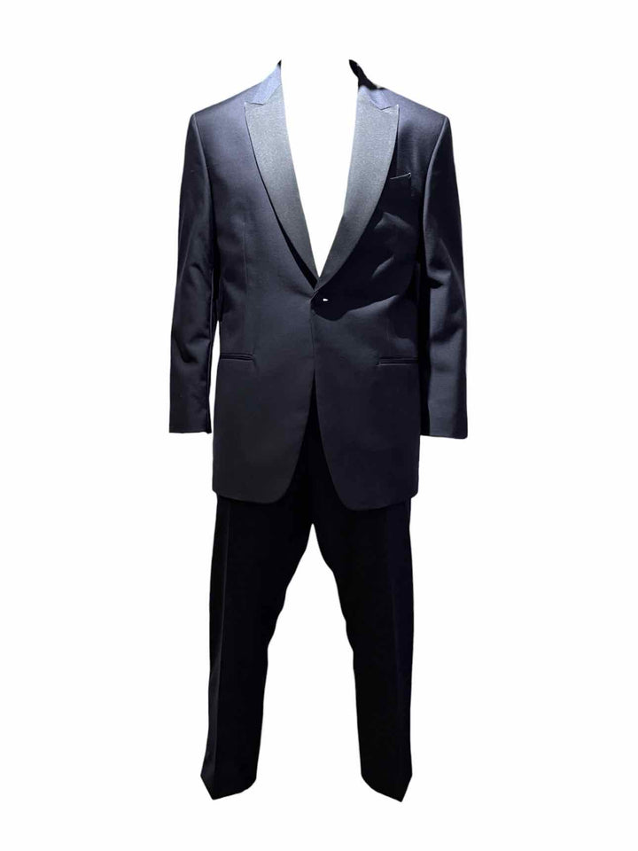 Banana Republic Size 46 Men's Navy Wool Tuxedo