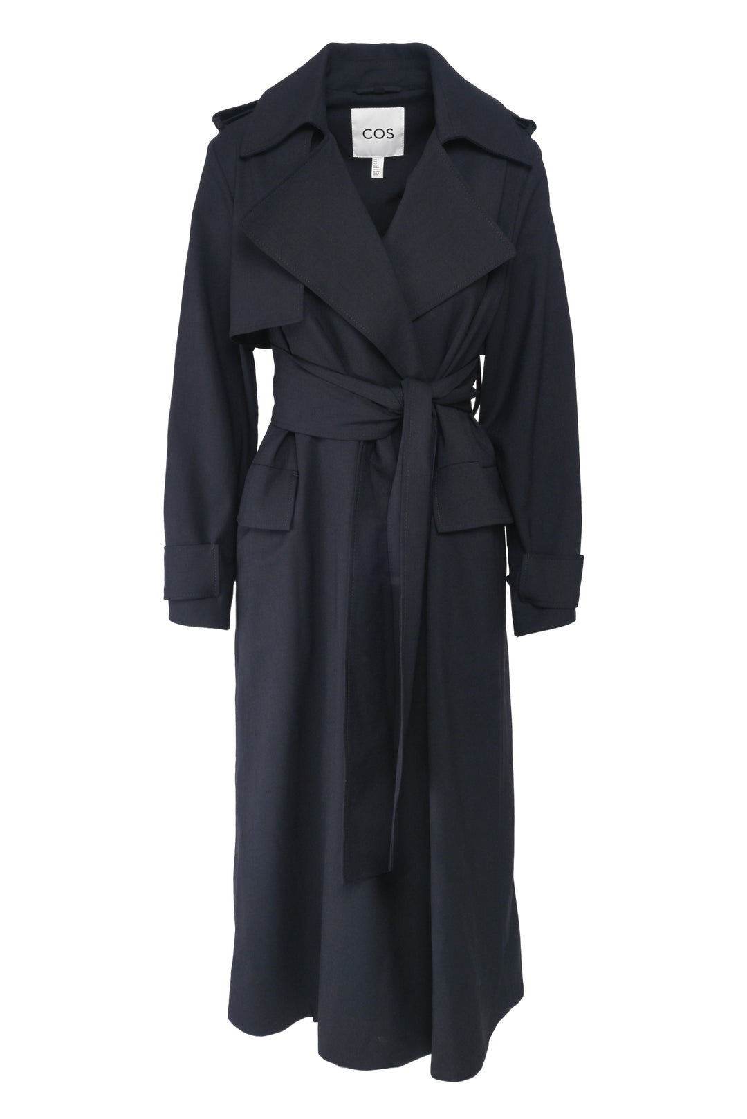 Cos Size 4 Double Breasted Trench Coat