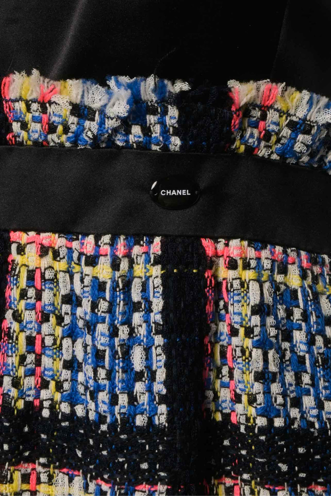 Chanel Size 38 2009 Spring Tweed Dress