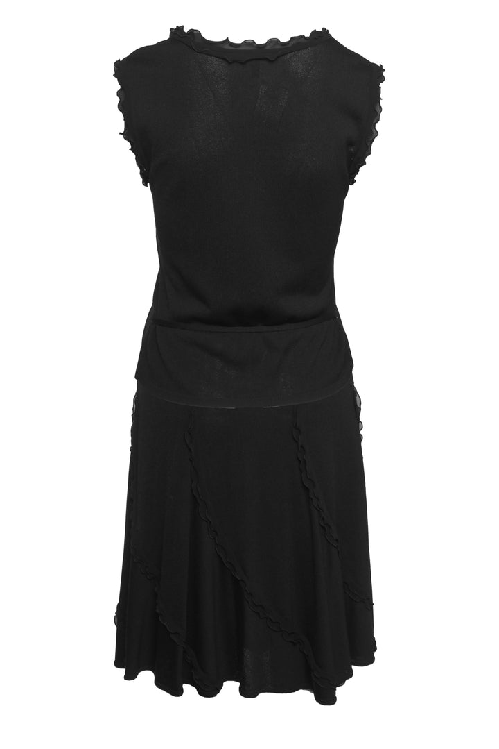 Escada Size 36 Sleeveless Knit Top & Skirt Set