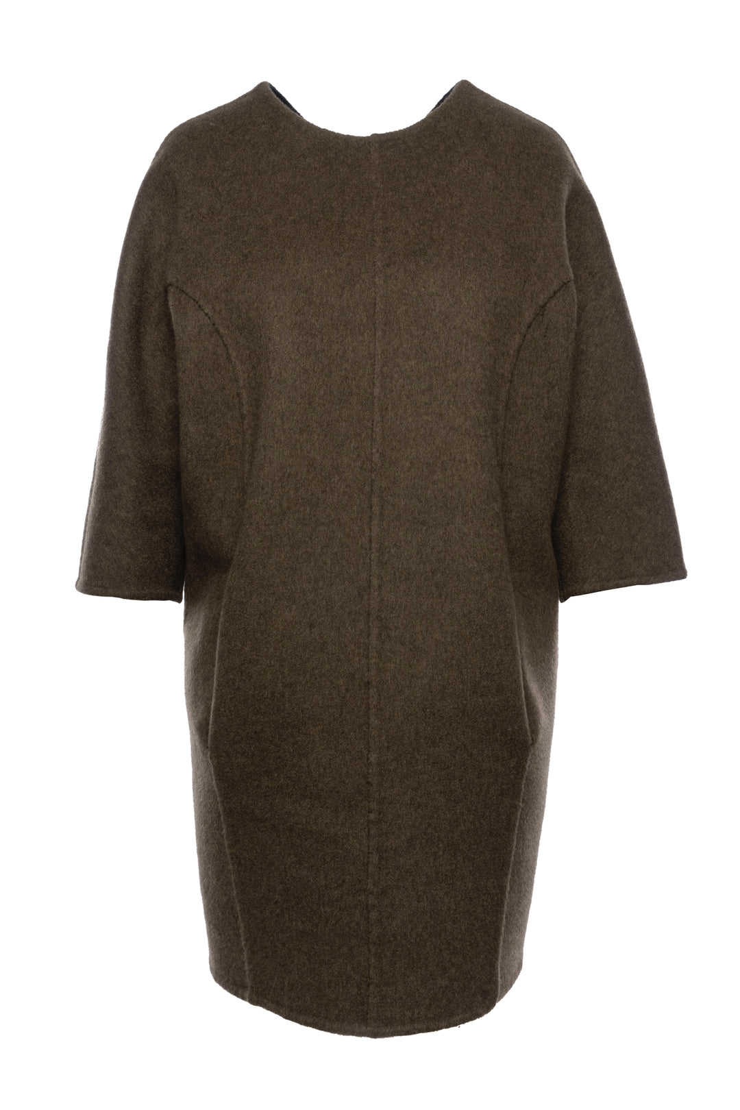 Maison Martin Margiela Size 36 Reversible Cashmere Coat Dress