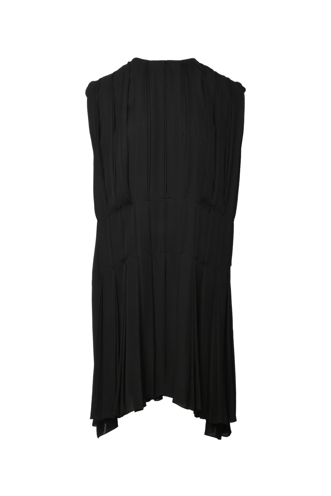 Khaite Size 10 Blaz Plated Silk Georgette Shift Dress