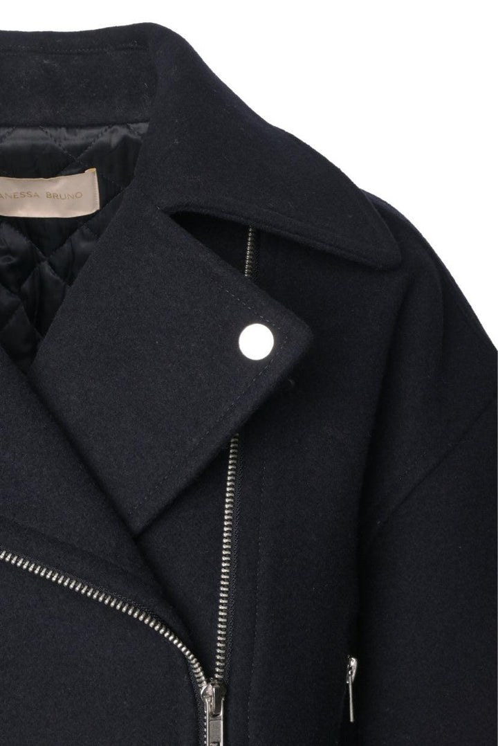 Vanessa Bruno Size 36 Cropped Wool Blend Jacket