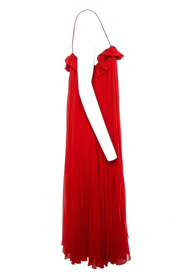 Adam Lippes Size 10 Pleated Tank Dress