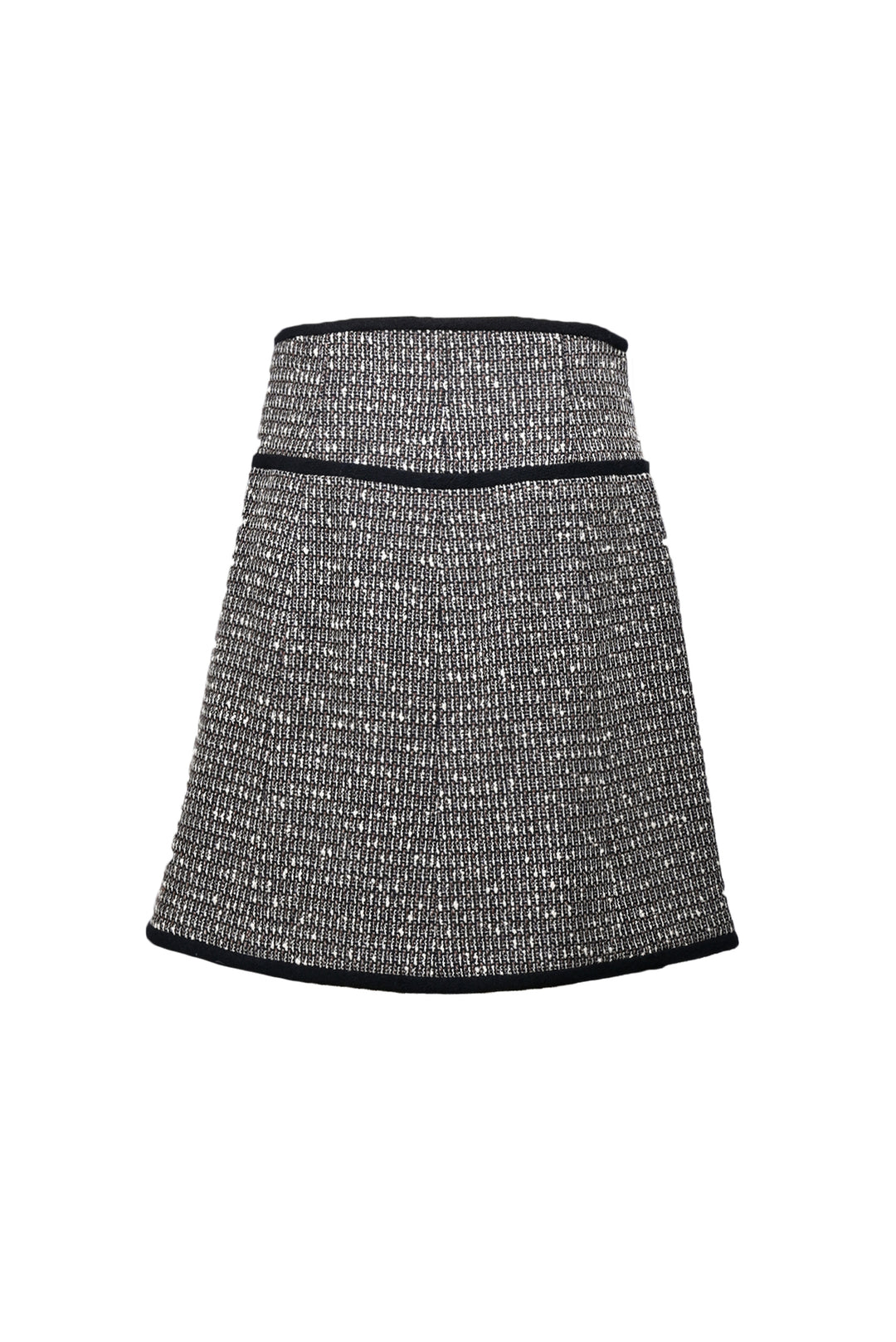 Chanel Size 42 2003 Tweed Mini Skirt