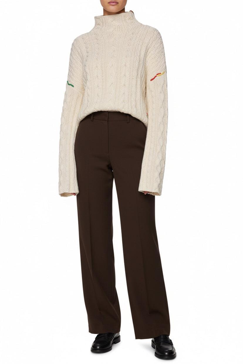 JW Anderson Size M Cableknit Turtleneck Sweater