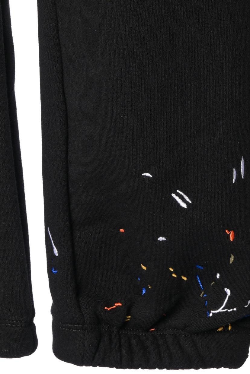 Amiri Size L Men's Paint Drop Core Logo Sweatpants