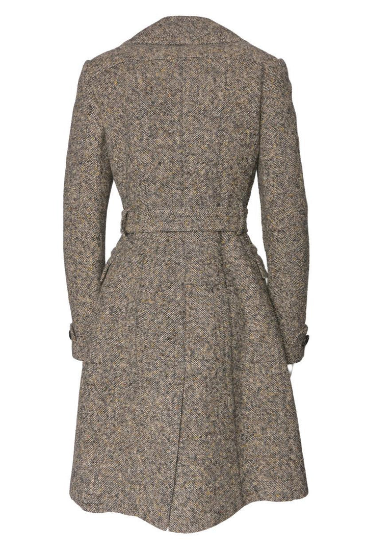 Burberry Prorsum Size 42 Double Breasted Wool-Blend Coat