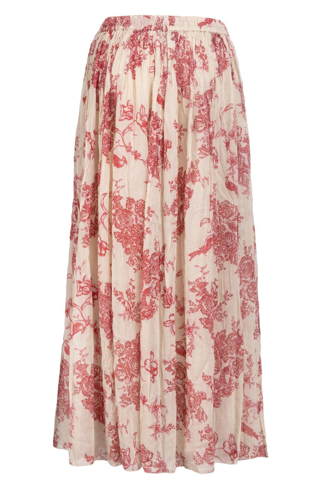 Forte_Forte Size 1 Floral Cotton & Silk Midi Skirt