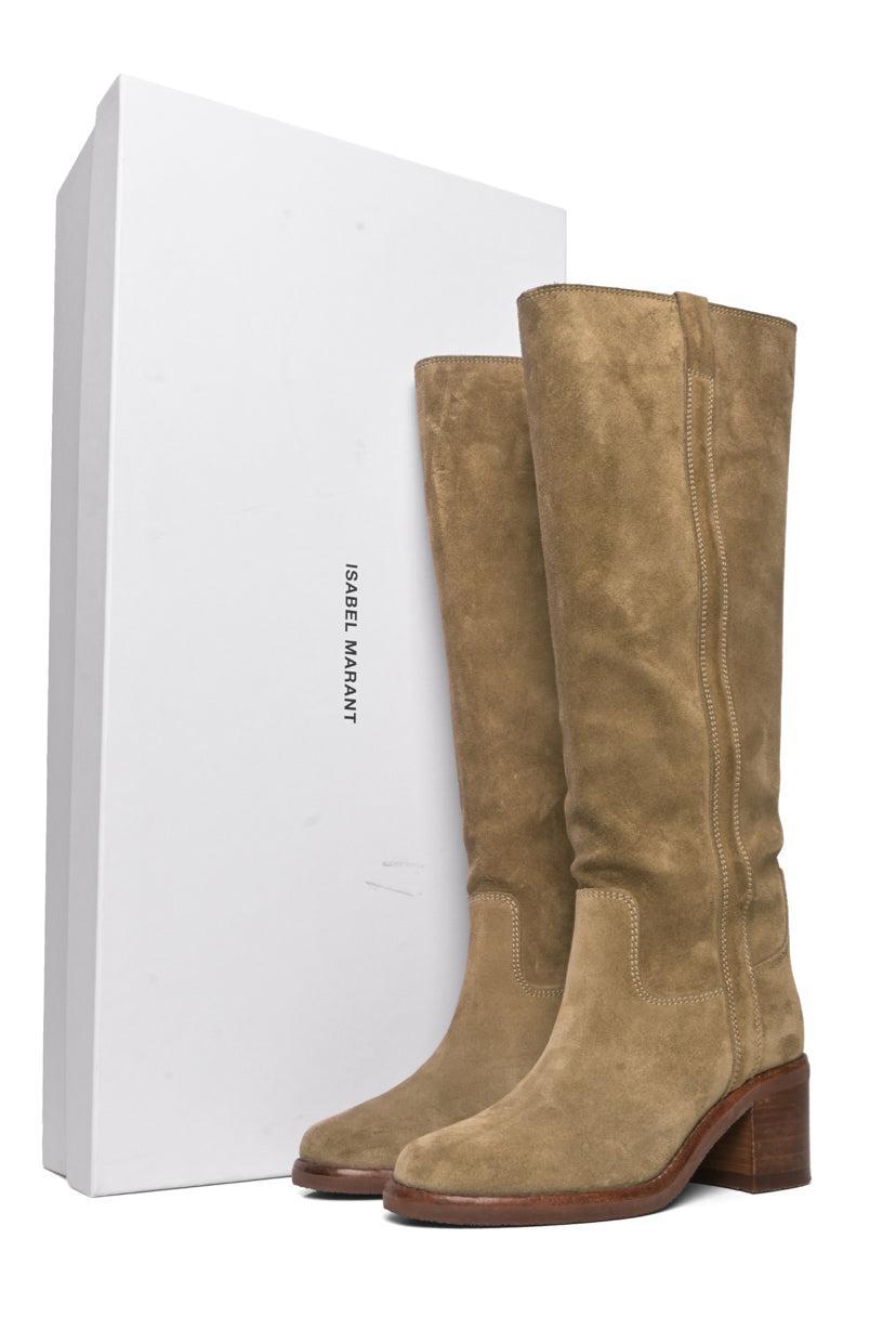 Isabel Marant Size 37 Seenia Suede Boots