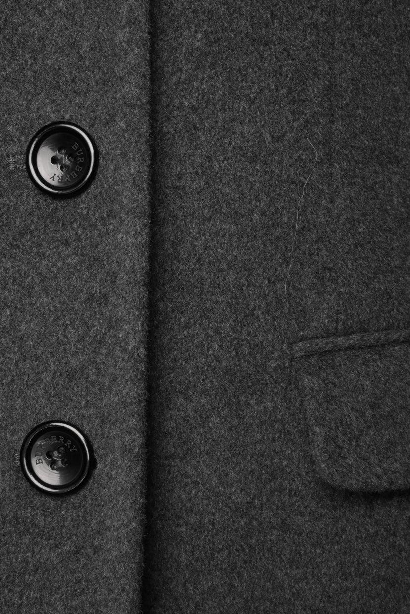 Burberry Size 6 Wool & Cashmere Blend Mid-Length Anna Coat