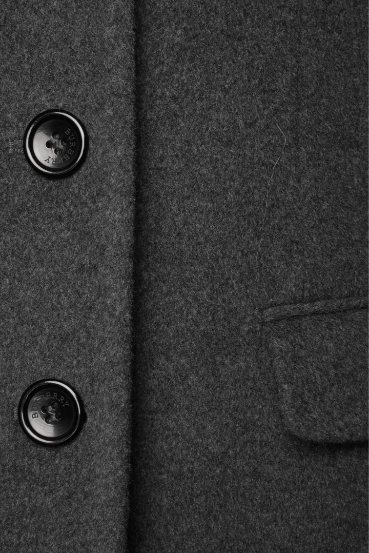 Burberry Size 6 Wool & Cashmere Blend Mid-Length Anna Coat