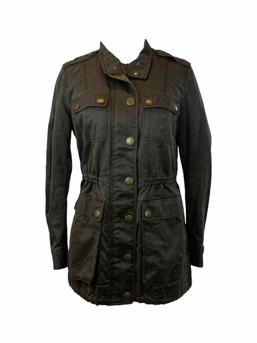 Burberry Brit Size 4 Mid Length Cargo Jacket